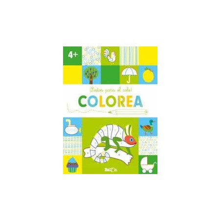 Listos para el cole  colorea   4 años