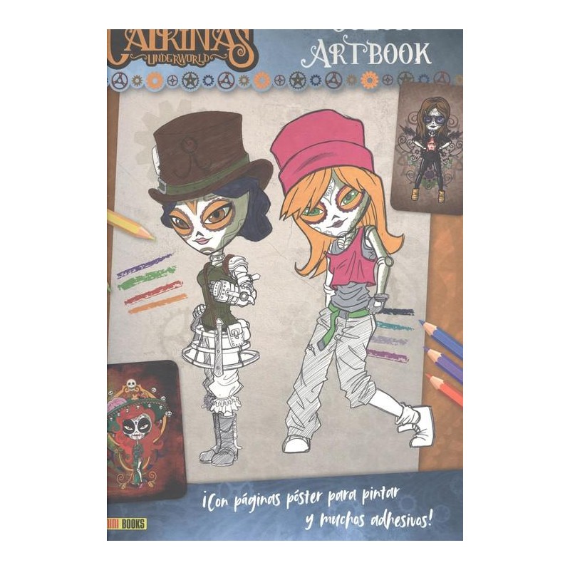 Catrinas  Color Artbook