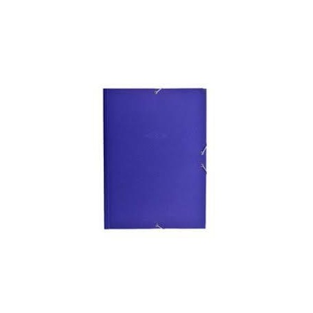 Carpeta carton 4º azul con solapas grafoplas
