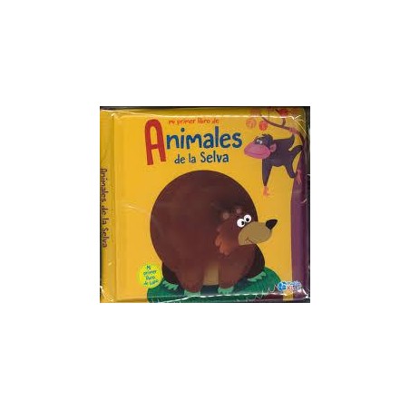 Animales de la selva  Mi primer libro de baño