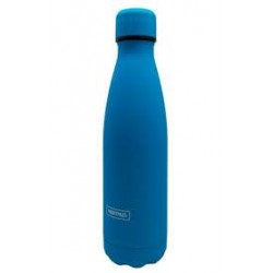 Botella térmica acero 500 ml azul