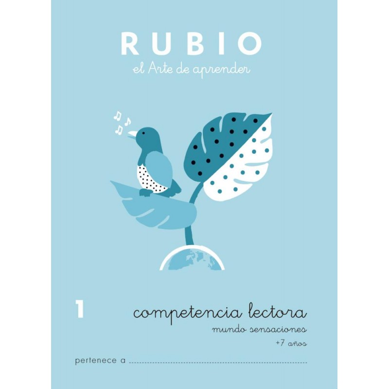 Cuaderno rubio 1 competencia lectora    7 años