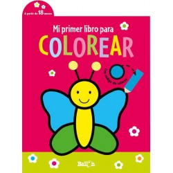 Mi primer libro para colorear  Mariposa