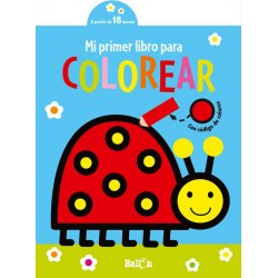 Mi primer libro para colorear  Mariquita