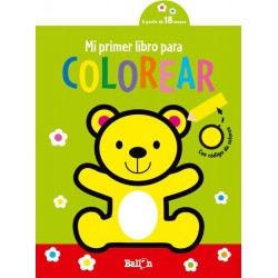 Mi primer libro para colorear  Osito