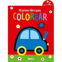 Mi primer libro para colorear  Coche