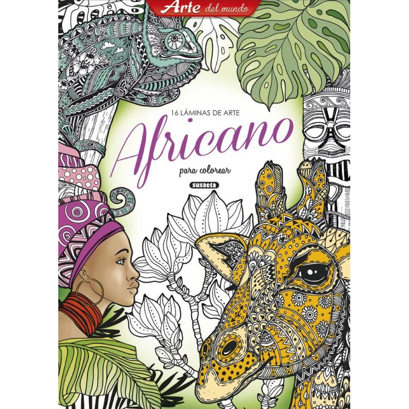 16 láminas de arte africano 16 láminas de arte africano