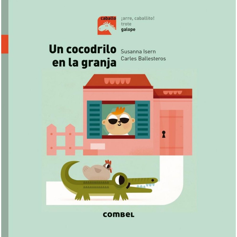 Un cocodrilo en la granja Galope Un cocodrilo en la granja Galope