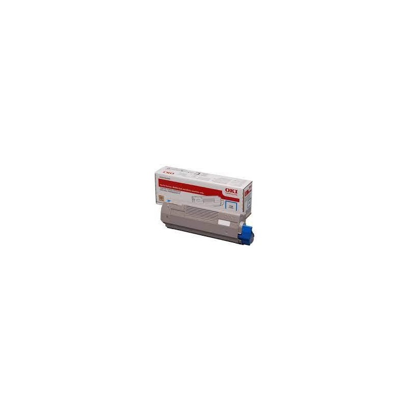 Cartucho toner original OKI color cyan