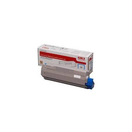 Cartucho toner original OKI color cyan