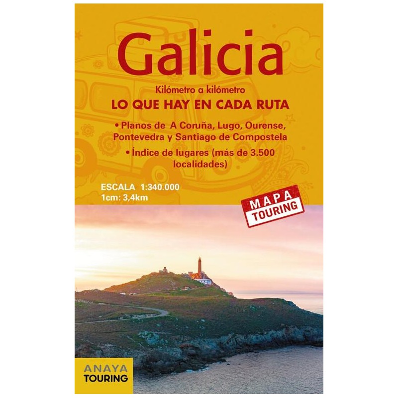Galicia Mapa de carreteras Galicia Mapa de carreteras