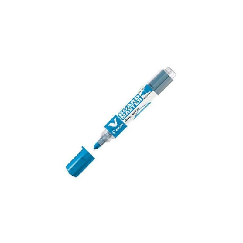 Rotulador pilot pizarra blanca Vboard azul recarga