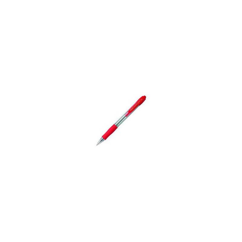 Boligrafo pilot supergrip rojo punta 1 0 medium