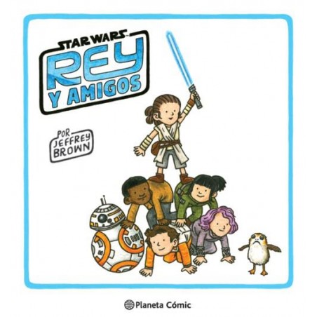 Star wars rey y amigos