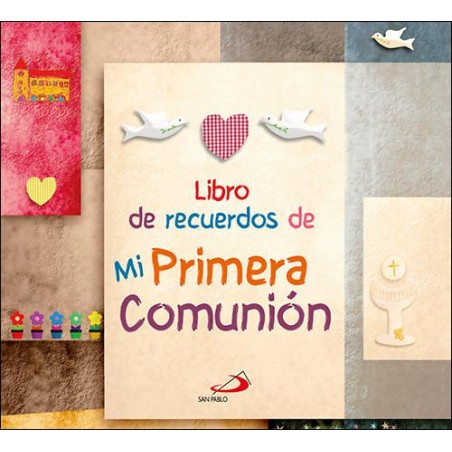 Libro de recuerdos de mi primera comunión