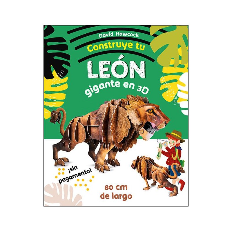 Construye tu León gigante en 3D