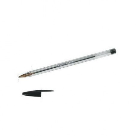 Boligrafo bic cristal fino negro