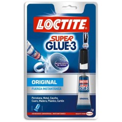 Super glue 3 3 gramos loctite