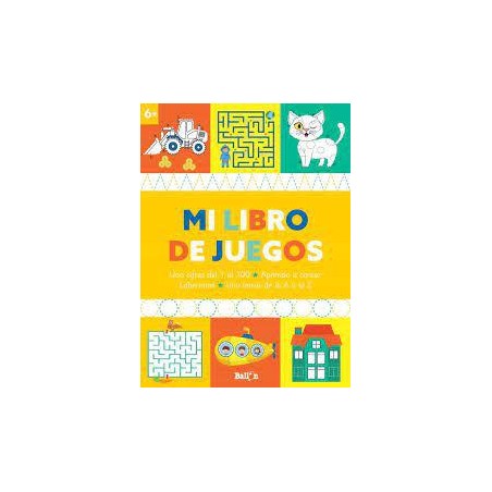 Mi libro de juegos   6 años