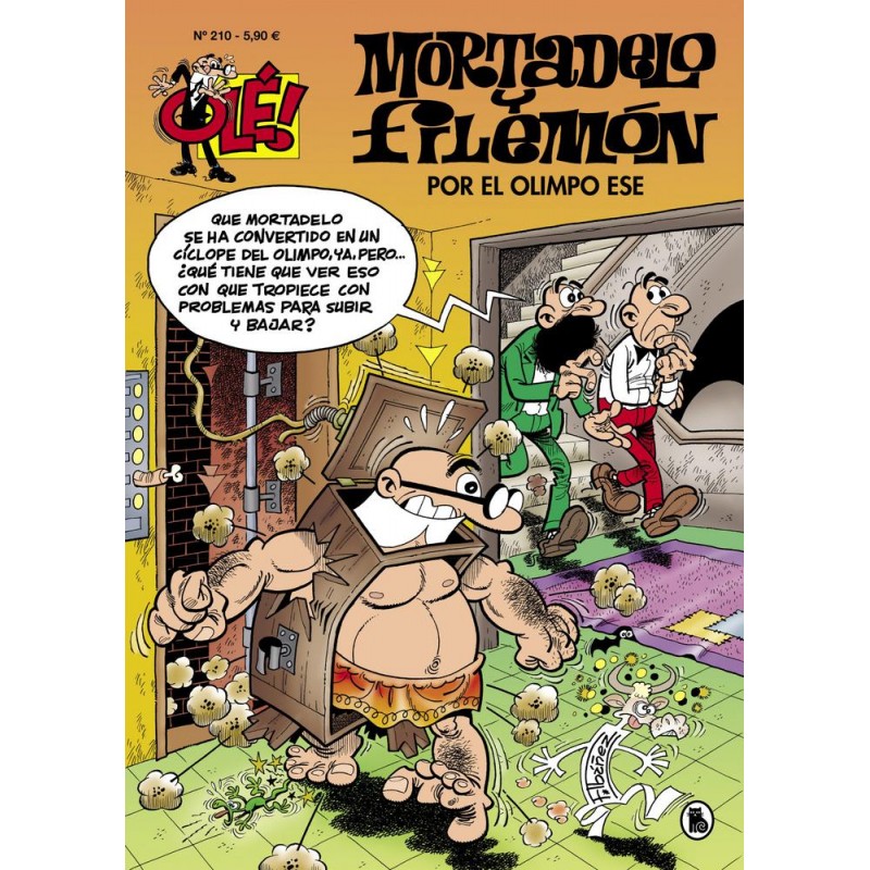 Olé Mortadelo y filemón nº 210  Por el olimpo ese