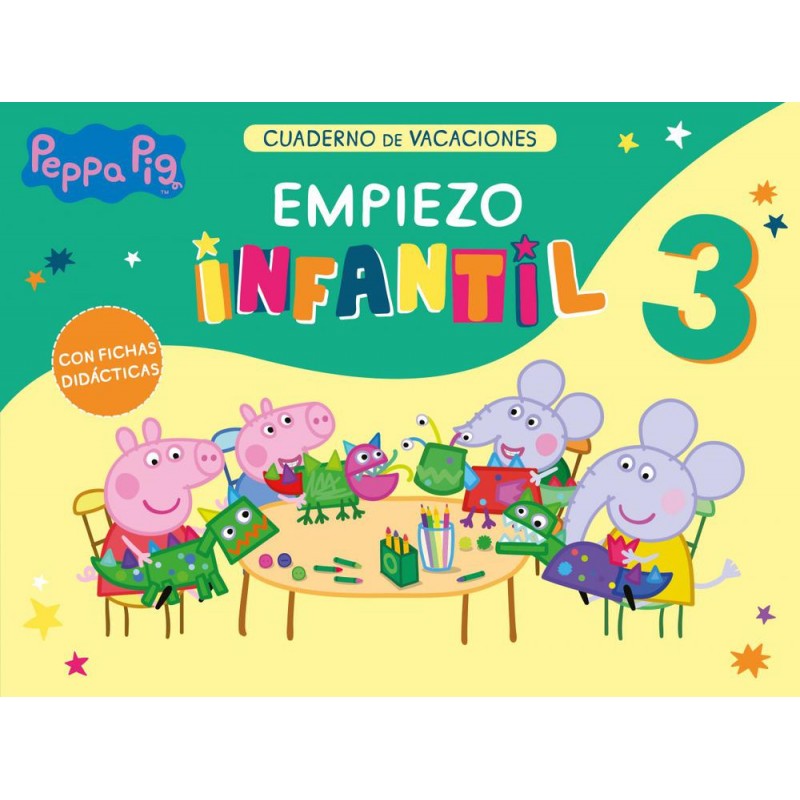 Peppa pig  Cuaderno de vacaciones empiezo infantil