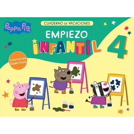 Peppa pig  Cuaderno de vacaciones empiezo infantil