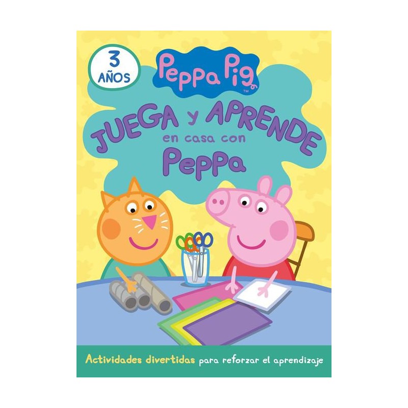 Juega y aprende en casa con Peppa pig 3 años