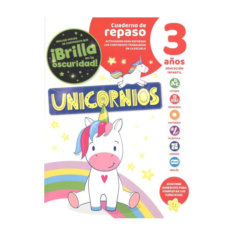 Cuaderno de repaso 3 años