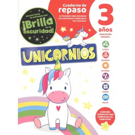 Cuaderno de repaso 3 años
