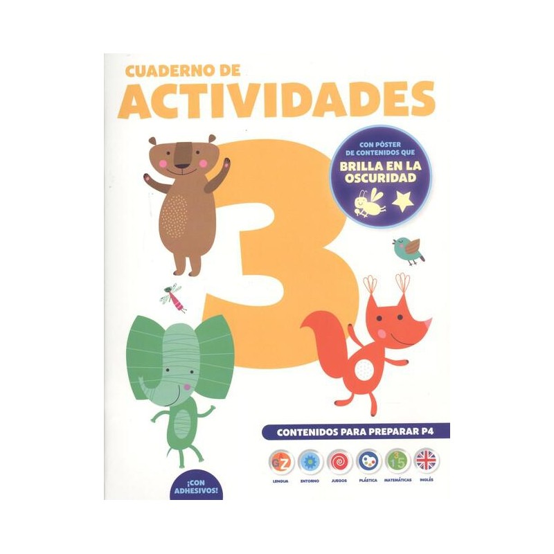 Cuaderno de actividades 3 años