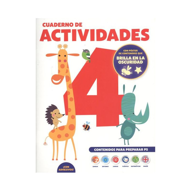 Cuaderno de actividades 4 años