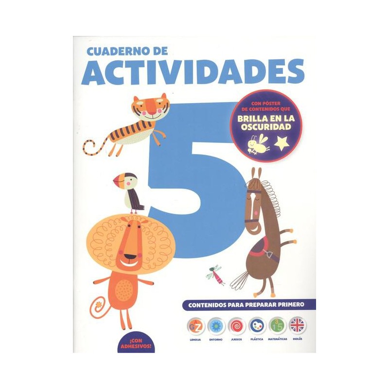 Cuaderno de actividades 5 años