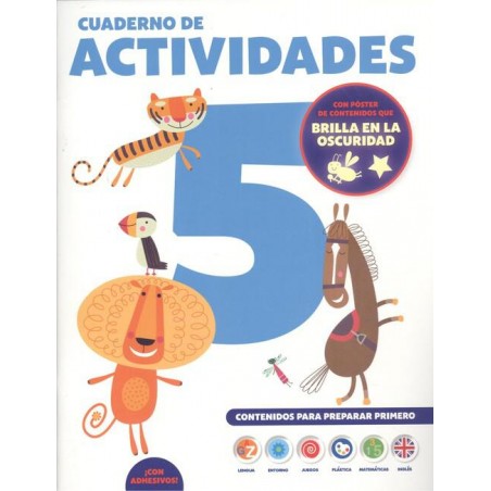 Cuaderno de actividades 5 años