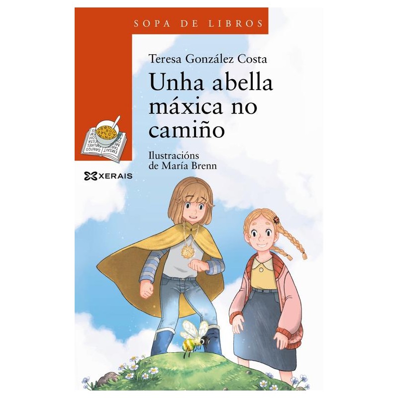 Unha abella máxica no camiño Unha abella máxica no camiño