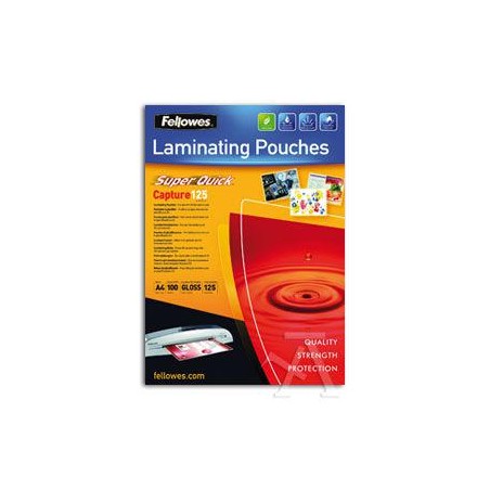 Funda plastificar A4 303x216 125 micras fellowes