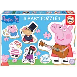 Puzzle educa peppa pig baby