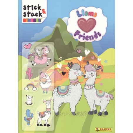 Stick & stack llama friends