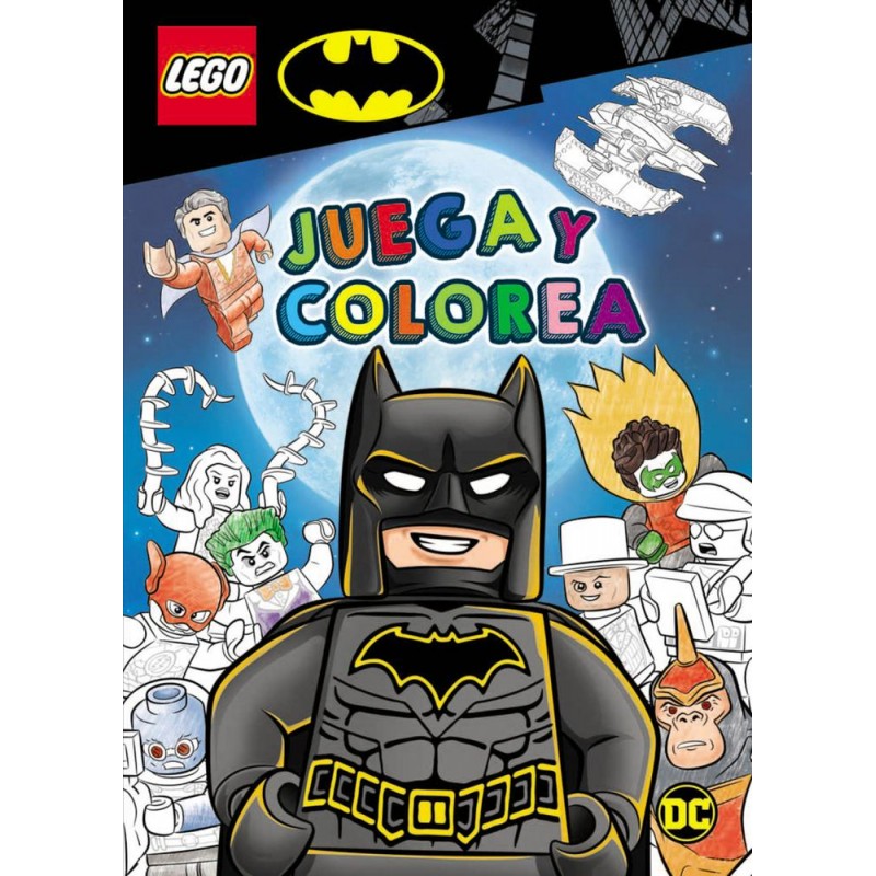 Batman lego Juega y colorea Batman lego Juega y colorea