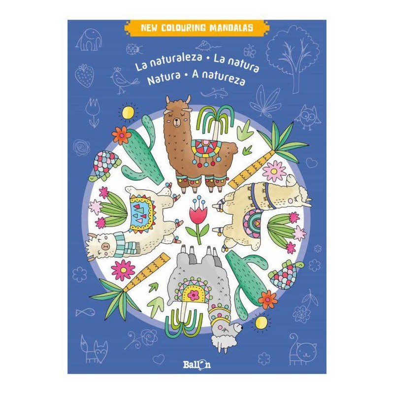 New coloring mandalas La naturaleza New coloring mandalas La naturaleza