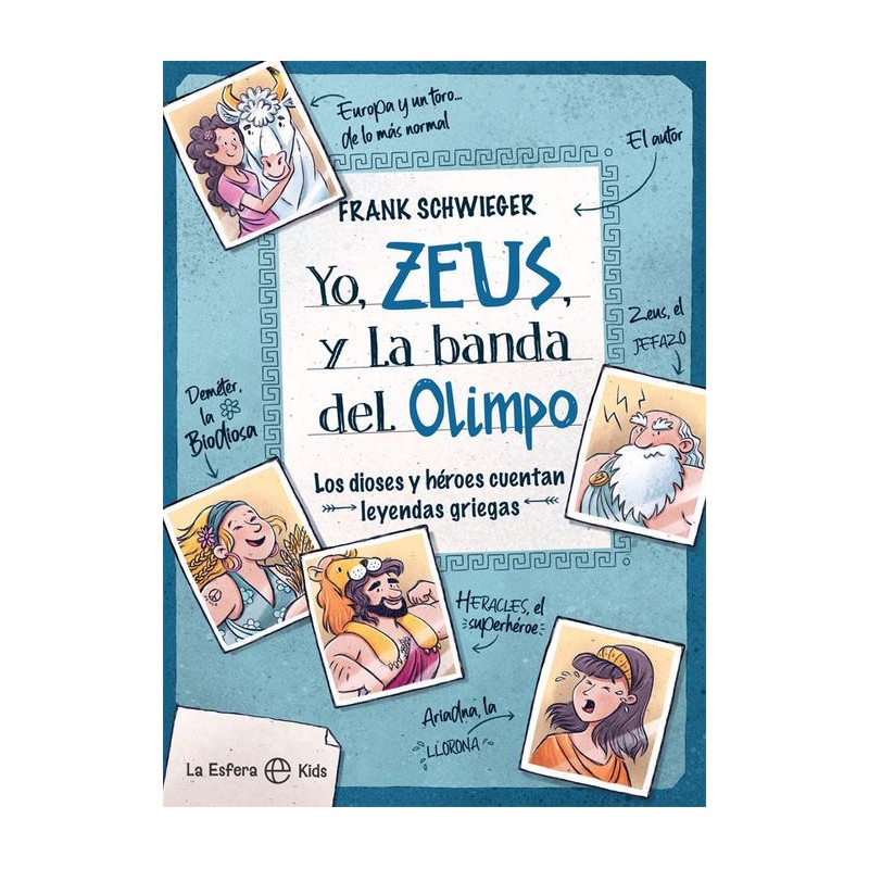 Yo  Zeus  y la banda del olimpo