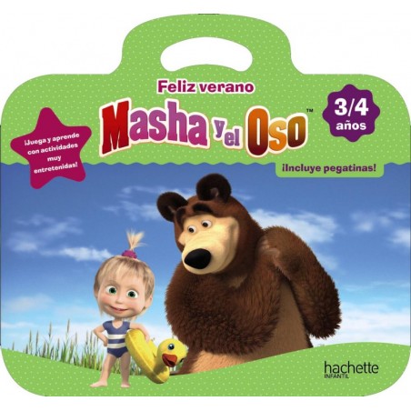 Vacaciones masha y el oso 3/4 años 