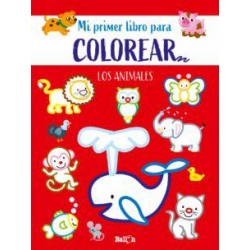 Mi primer libro para colorear los animales
