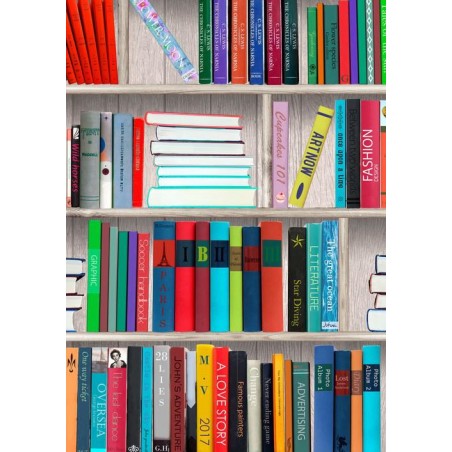 Bobina papel regalo fantasia todo año libros