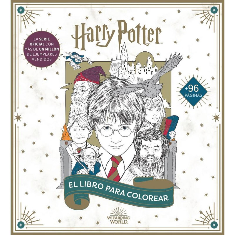 Harry Potter  el libro oficial para colorear
