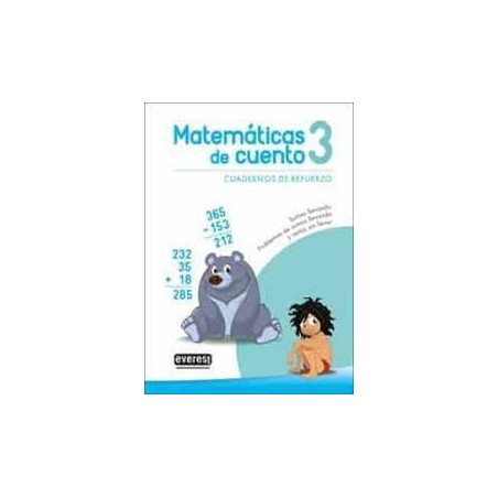 Matemáticas de cuento 3  Cuadernos de refuerzo