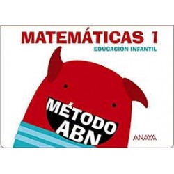 Cuaderno matemáticas 1 ABN 3 años (Anaya)