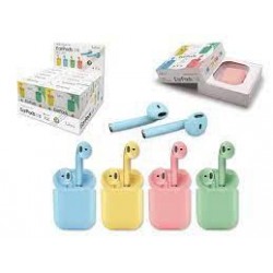 Auriculares umay pastel earpods 12S bluetooth