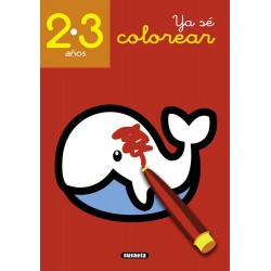 Ya sé colorear 2-3 años