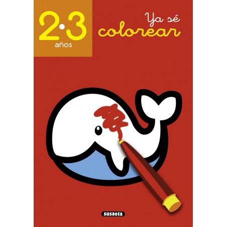 Ya sé colorear 2-3 años