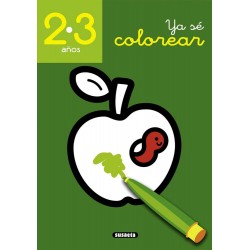 Ya sé colorear 2-3 años